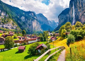 Check-in những địa điểm hấp dẫn tại làng Lauterbrunnen khi du lịch Thụy Sĩ 